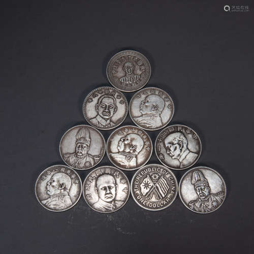 CHINESE STERLING SILVER COIN