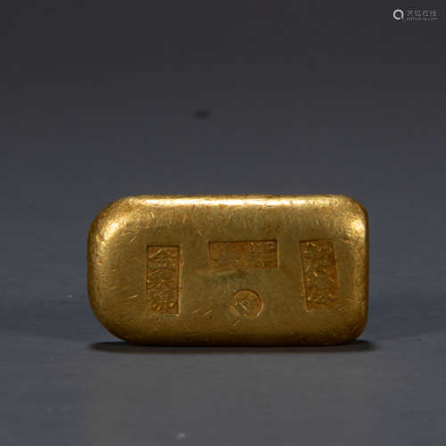 CHINESE PURE GOLD INGOT