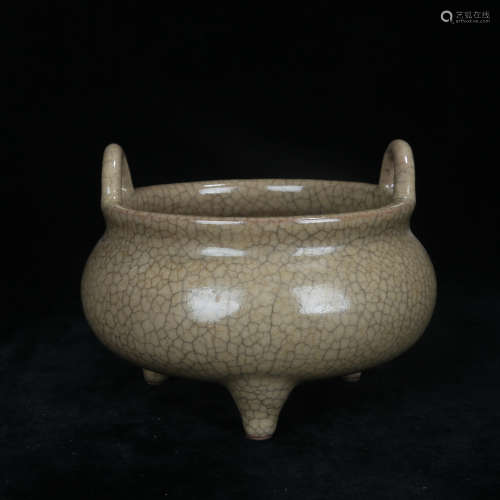 CHINESE QING DYNASTY OFFICIAL WARE INCENSE BURNER