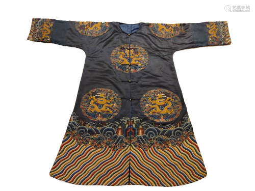 KESI DRAGON ROBE, QING DYNASTY,  CHINA