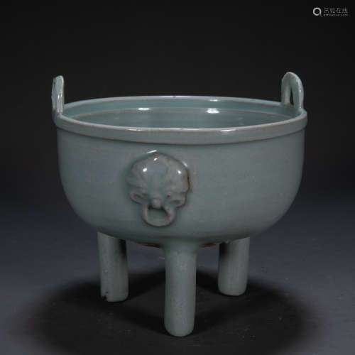 CHINESE SONG DYNASTY OFFICIAL WARE INCENSE BURNER