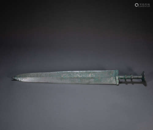 CHINESE HAN DYNASTY BRONZE SWORD