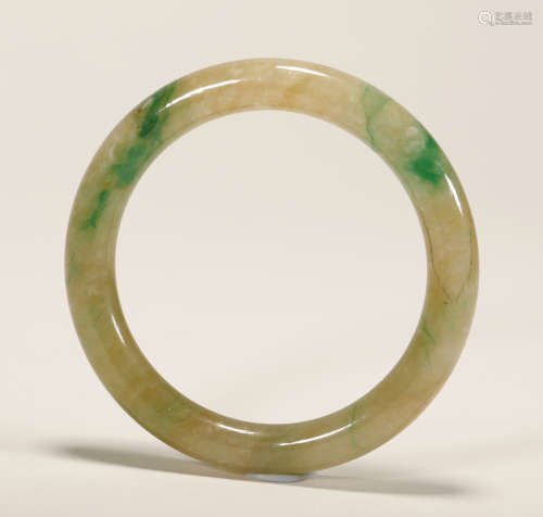 Qing Dynasty - Jadeite Bracelet