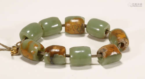 Hongshan Culture - Set of Jade Tubes