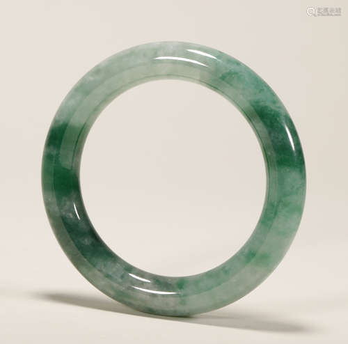 Qing Dynasty - Jadeite Bracelet