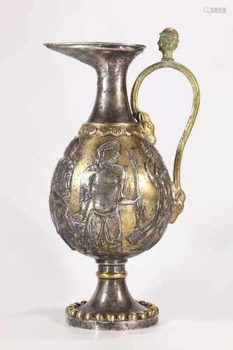 Tang Dynasty - Gilt Silver and Gold Pot