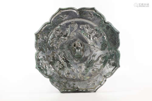 Tang Dynasty - Patterned Mirror
