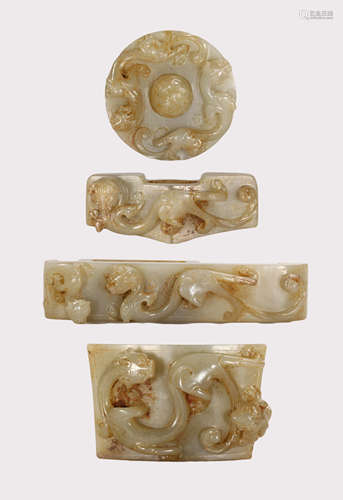 Han Dynasty - Jade Sword Ornaments