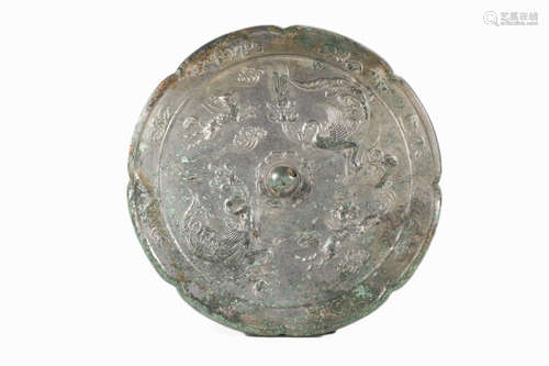 Tang Dynasty - Beast Pattern Mirror