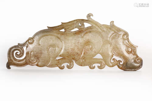 Han Dynasty - Jade Tiger Pendant