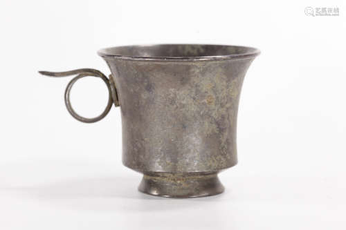 Tang Dynasty -Silver Cup