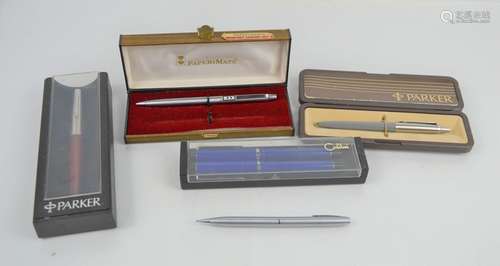 A group of collectible pens to include, Sheaffer, Papermate,...