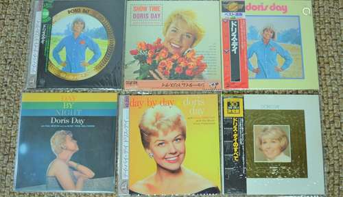 A group of 8 Doris Day LPs, Japanese pressings, Sony label, ...