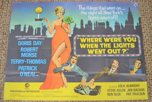 Two original Doris Day UK quad movie posters, 