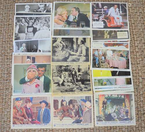 A collection of 31 original Doris Day lobby cards to include...