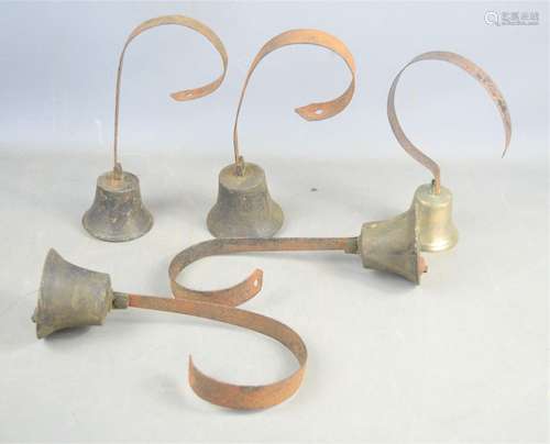 Five Victorian servants bells