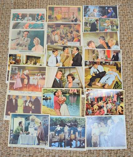 A collection of 30 original Doris Day lobby cards to include...