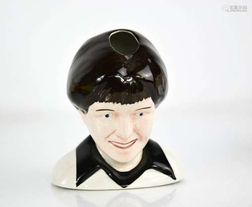 A Lorna Bailey limited edition self portrait bust, 12/100, 1...