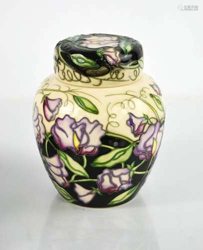 A Moorcroft ginger jar in the Daydream pattern, designed by ...