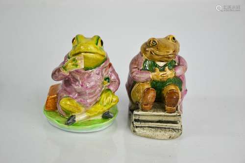 Two Beswick Beatrix Potter figures; Mr Jeremy Fisher and Mr ...