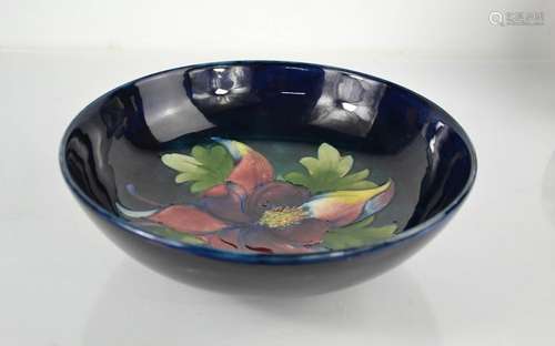 A Moorcroft bowl signed William Moorcroft to the base, 24cm ...