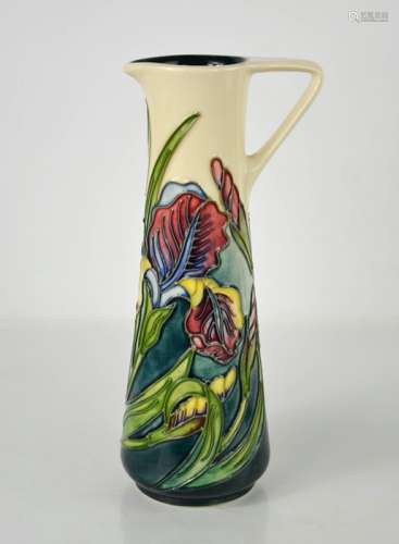 A Moorcroft vase in the Iris design, by Rachel Bishop, Moorc...