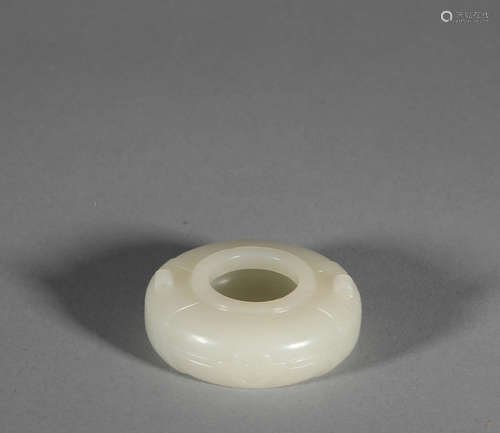 Jade Carved Round Brush Washing