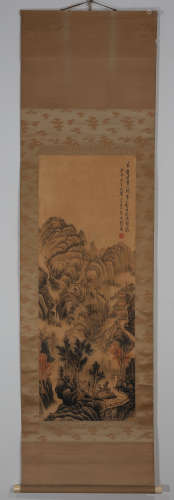 CHINESE PAINTING AND CALLIGRAPHY WU GUANDAI