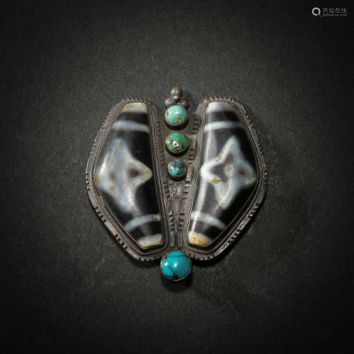 CHINESE TANG DYNASTY DZI BEADS