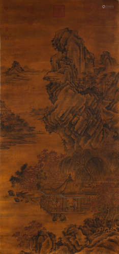 CHINESE SONG DYNASTY LANDSCAPE PAINTING