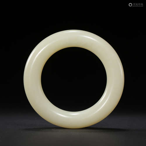 HETIAN JADE BRACELET, QING DYNASTY, CHINA