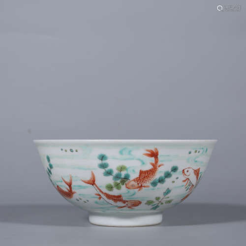Qing-Guangxu famille rose bowl