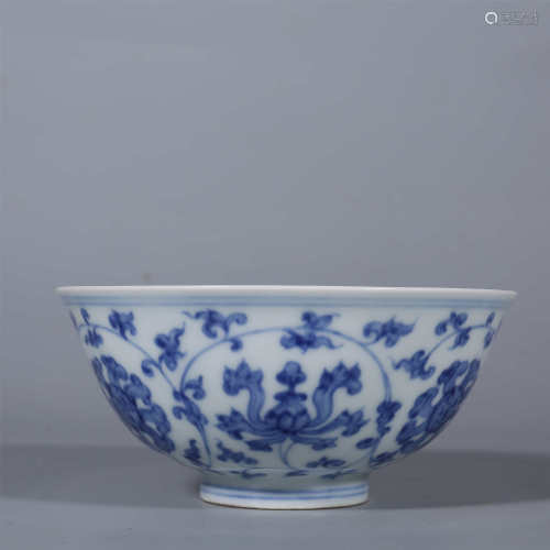 Ming Dynasty-Chenghua Blue and White Bowl