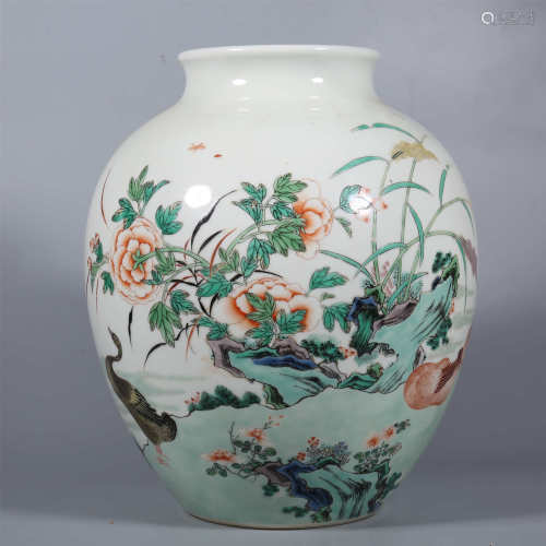 Qing Dynasty-Qianlong famille rose playing jug