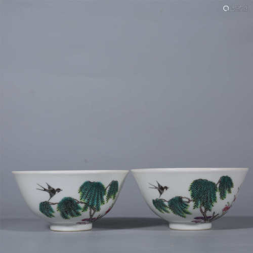 Qing-Daoguang Pastel Cup