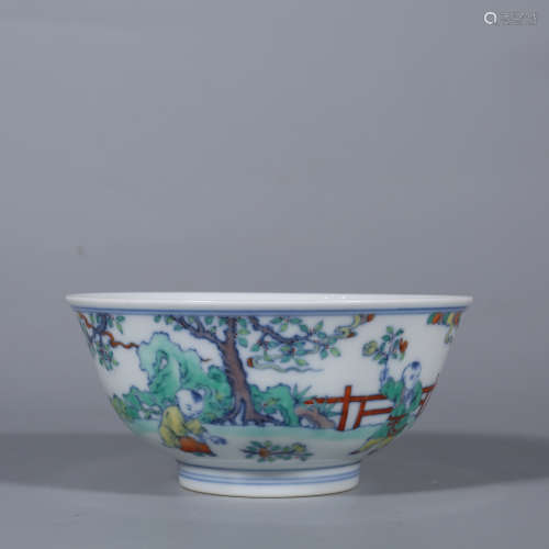 Qing-Yongzheng famille rose bowl