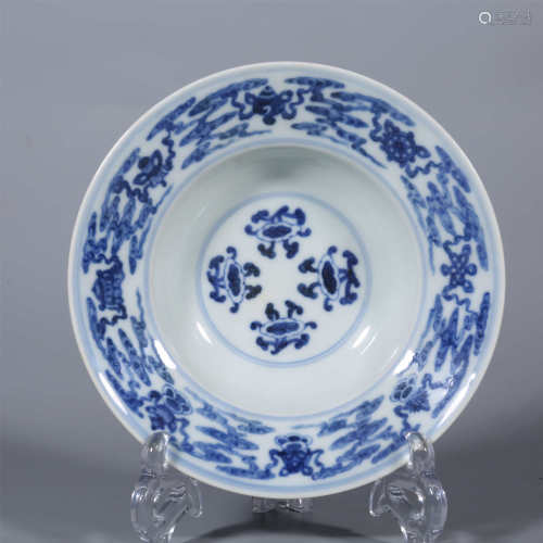 Qing Dynasty-Qianlong Blue and White Bowl