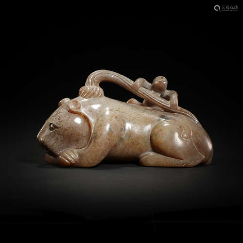 CHINESE JADE BEAST, HAN DYNASTY