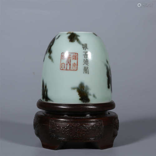 Qing-Tangying Pastel Tin Can