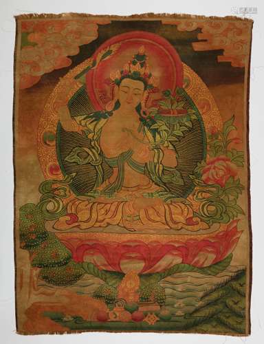 THANGKA IN QING DYNASTY, CHINA