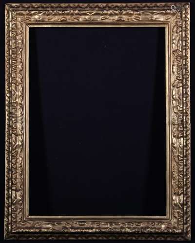 A 19th Century Carved Giltwood Picture Frame.