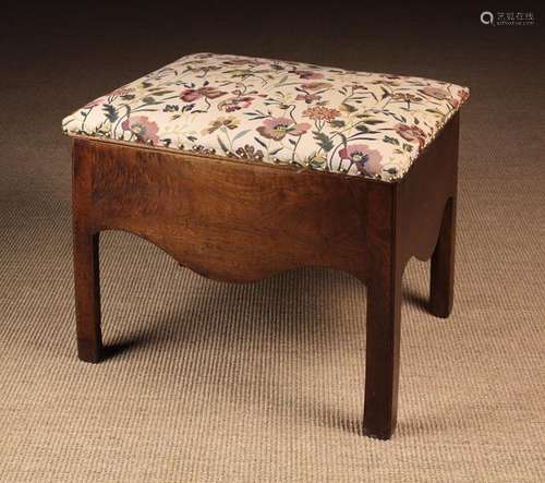 A 19th Century Commode Stool.