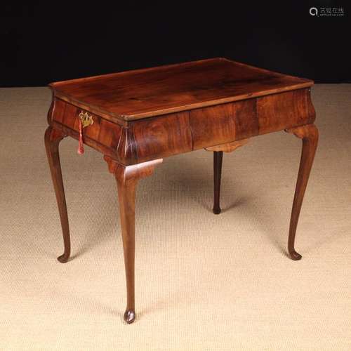 An 18th Century Mahogany Silver Table.