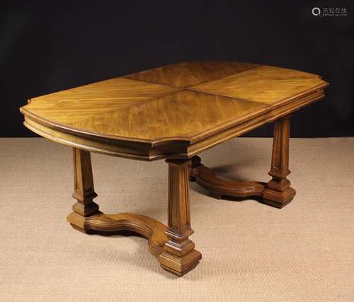 A Late 20th Century Continental Extending Dining Table.