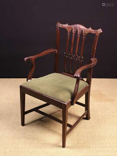 A 19th Century Mahogany Child's Chair.