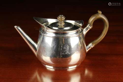 A Georgian Silver Teapot hallmarked London 1794, with Robert...