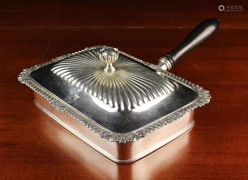 A Georgian Silver Chafing Dish by Edward Barton hallmarked 1...