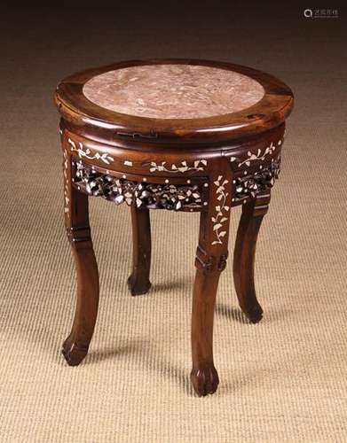 An Early 20th Century Chinese Hardwood Stand.