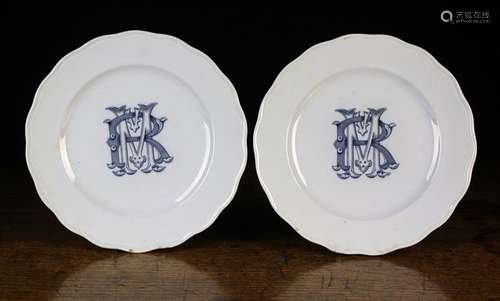 A Pair of Early 20th Century Cauldon Plates emblazoned with ...