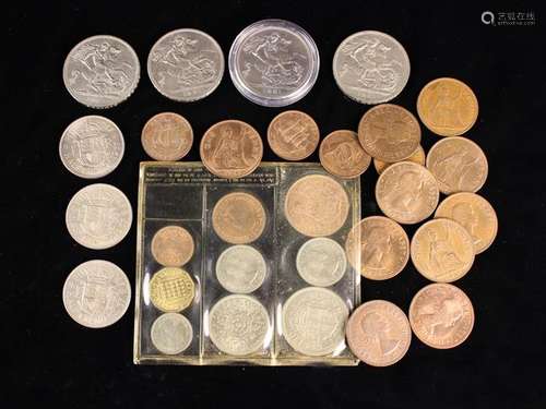 A Collection of Four British Crowns (1951), three half crown...